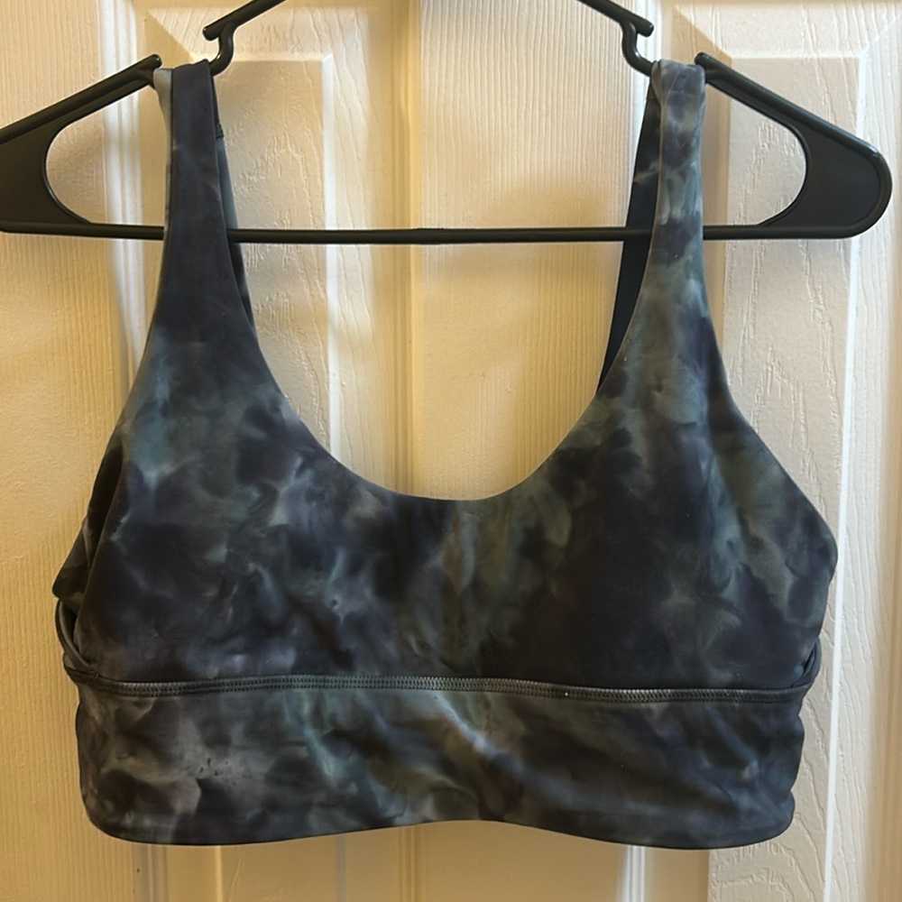 lululemon athletica Navy and Gray Sports Bra